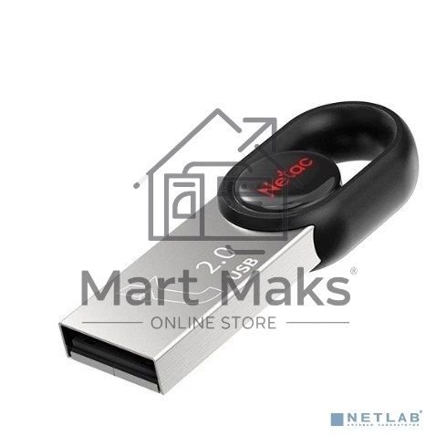 Флешка USB R/W Netac UM2 32Gb <NT03UM2N-032G-20BK>, USB2.0