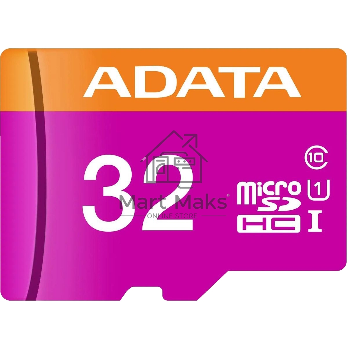 Флеш карта microSDHC 32GB ADATAUHS-1 CL10 (AUSDH32GUICL10-RA1) + SD adaptor