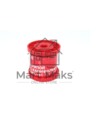 Припой с канифолью ПОС-61 Amperin S61-0.810R диаметр 0,8 мм 100 г.