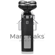Электробритва Centek CT-2151 (черный) ротор 4D, влажное бритье, 5 плав.голов, USB, зарядка 1 час, LiIon800мAч