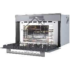 Встраиваемая микроволновая печь Korting KMI 830 GBXGr серый, 34 л, 900 Вт, переключатели - сенсор