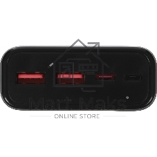 Портативный аккумулятор Cactus CS-PBFSFA-20000 20000mAh 4.5A 2xUSB-A/USB-C серый