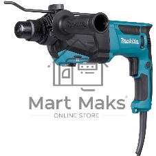 Перфоратор Makita HR2670, SDS-plus, 800 Вт, 3 Дж, от сети
