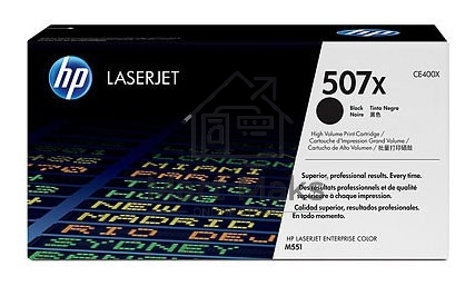 Картридж лазерный HP 507X CE400X черный для CLJ M551/MFP M575 11000 стр.
