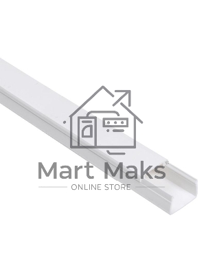 Кабель-канал 20х10 L2000 пластик ECOLINE ИЭК CKK11-020-010-1-K01