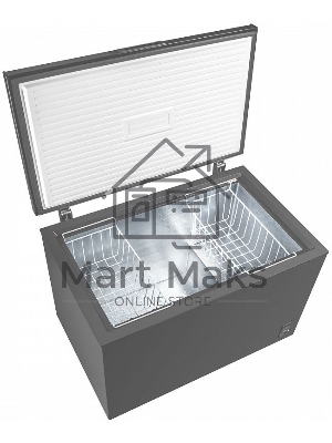 Морозильный ларь Maunfeld MFL300GR, серый, 292л