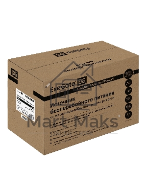 Источник бесперебойного питания ExeGate EX292804RUS SpecialPro Smart LLB-1600.LCD.AVR.2SH.3C13.USB 1600VA/950W, LCD, AVR, 2*Schuko+3*C13, USB, съемн.кабель, металлический корпус, черный