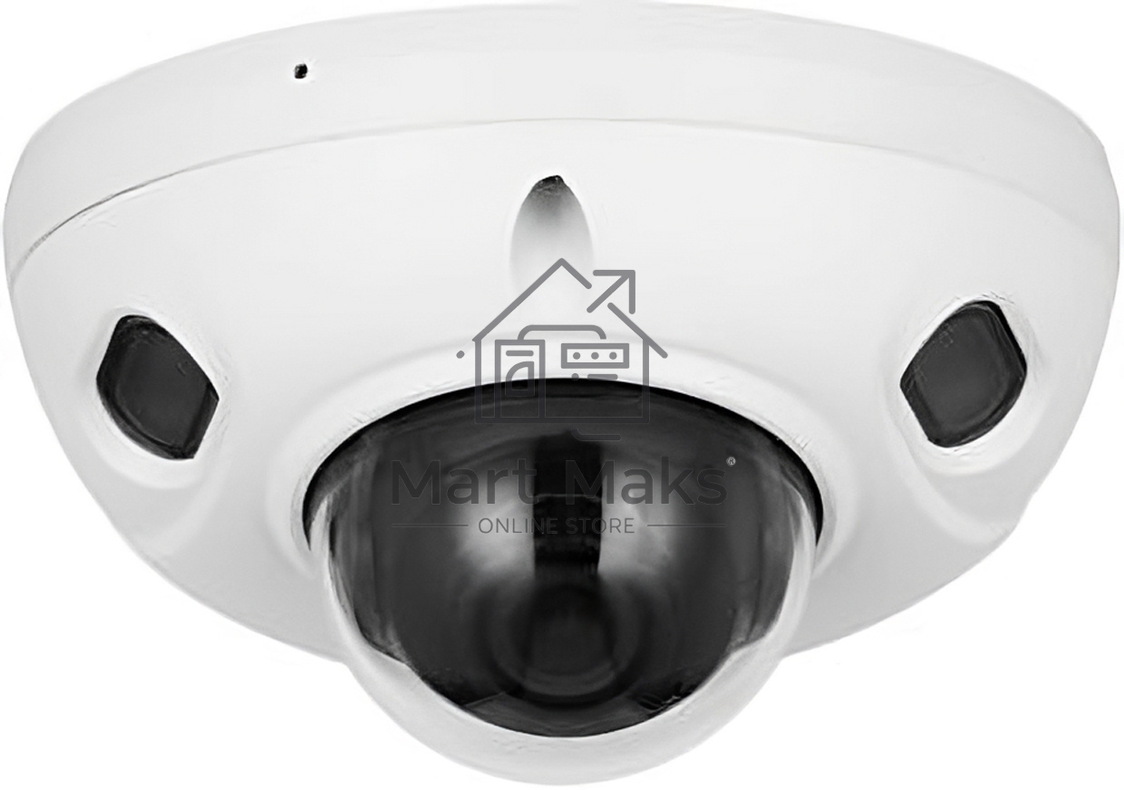 Уличная мини-купольная IP-видеокамера Dahua DH-IPC-HDBW3241FP-AS-0280B-S2