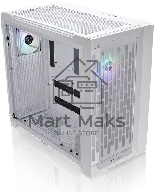 Компьютерный корпус Thermaltake CTE C750 TG ARGB белый без БП ATX 14x120mm 14x140mm 4x200mm 4xUSB3.0 audio bott PSU