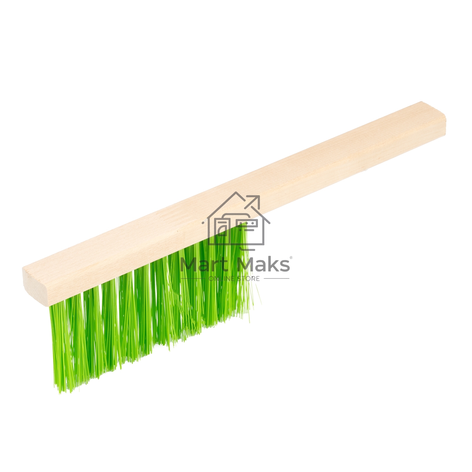 Щетка-сметка 2-рядная Сибртех 280 мм, деревянная ручка 84629