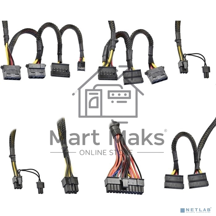 Блок питания ExeGate 800PPH-OEM (EX282156RUS-OEM), 800Вт, 80 PLUS Bronze, 120мм, черный