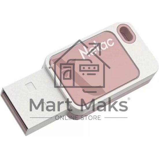 Флешка USB R/W R/W Netac 8Gb UA31 NT03UA31N-008G-20PK USB2.0 розовый