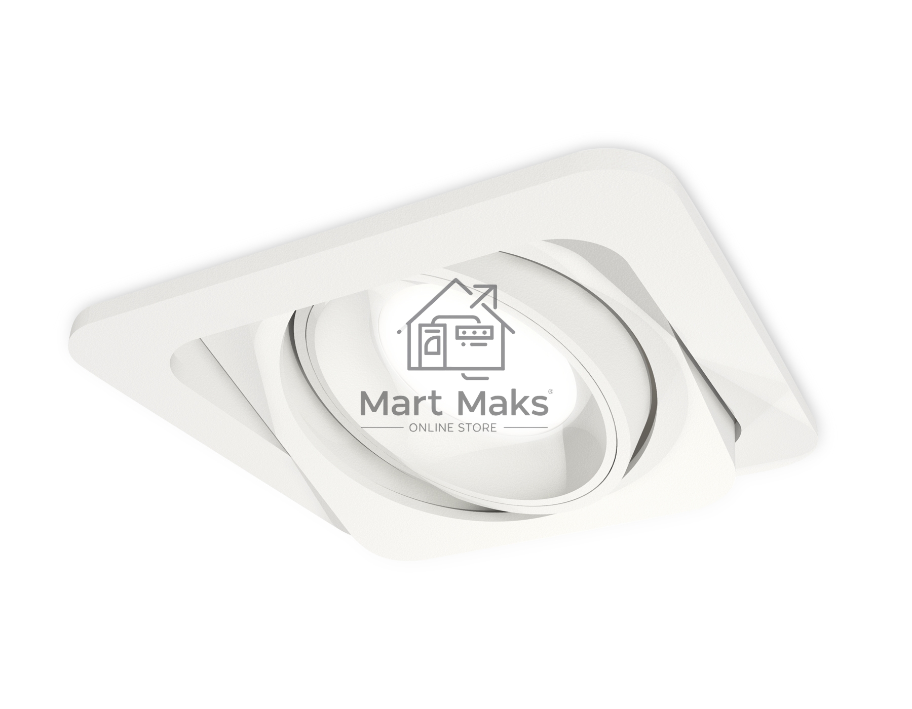 Комплект встраиваемого поворотного светильника Ambrella light XC7658001 SWH белый песок MR16 GU5.3 (C7658, N7020)