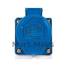 Розетка наруж. уст. 32А 220В 2P+РЕ IP44 (123) EKF ps-123-32-220