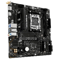 Материнская плата ASRock A620AM-X WiFi, AM5, AMD A620, 2xDDR5, 4xSATA, 2xM.2, 1xPCIe 4.0 x16, DisplayPort, HDMI, USB Type-C, 1x2.5Gb LAN, Wi-Fi 5, Bluetooth, 3x3.5 мм, 7.1, microATX