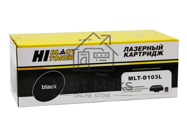 Расходные материалы Hi-Black MLT-D103L Картридж для ML-2950ND/2955ND/2955DW/SCX4728FD/4729FD (Hi-Black) MLT-D103L (2500стр.)    
