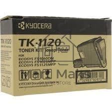 Картридж лазерный Kyocera TK-1120 (1T02M70NX0/1T02M70NXV/1T02M70NX1) черный для FS-1060DN/1025MFP/1125MFP 3000 стр.