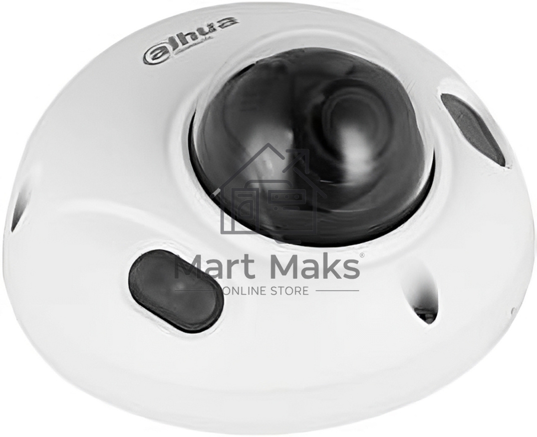 Уличная мини-купольная IP-видеокамера Dahua DH-IPC-HDBW3241FP-AS-0280B-S2