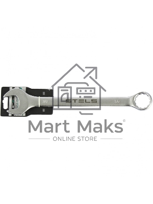 Ключ комбинированный, 30 мм, CrV, матовый хром Stels