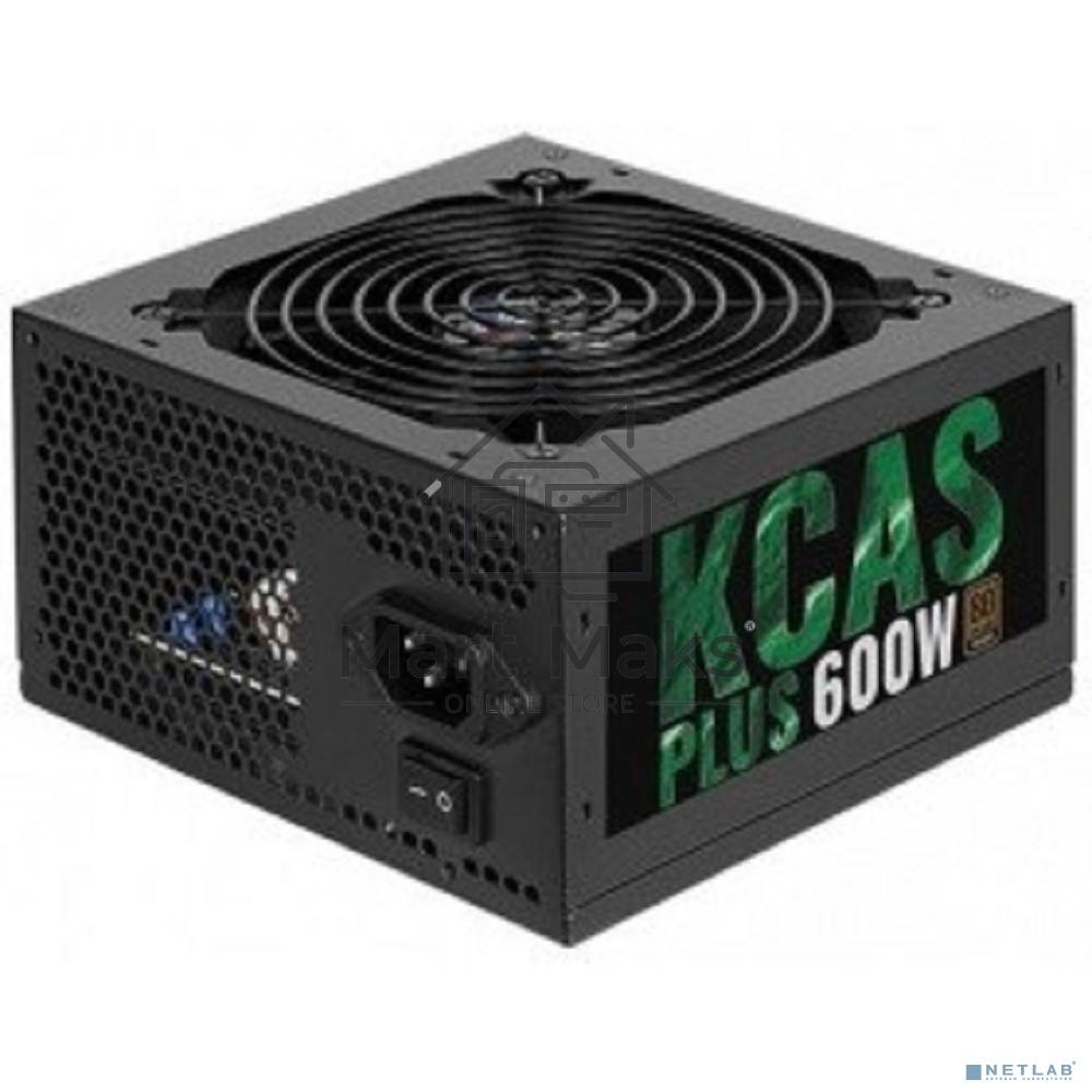 Блок питания Aerocool / Formula KCAS PLUS 600W, 600Вт, 80 PLUS Bronze, 120мм, черный