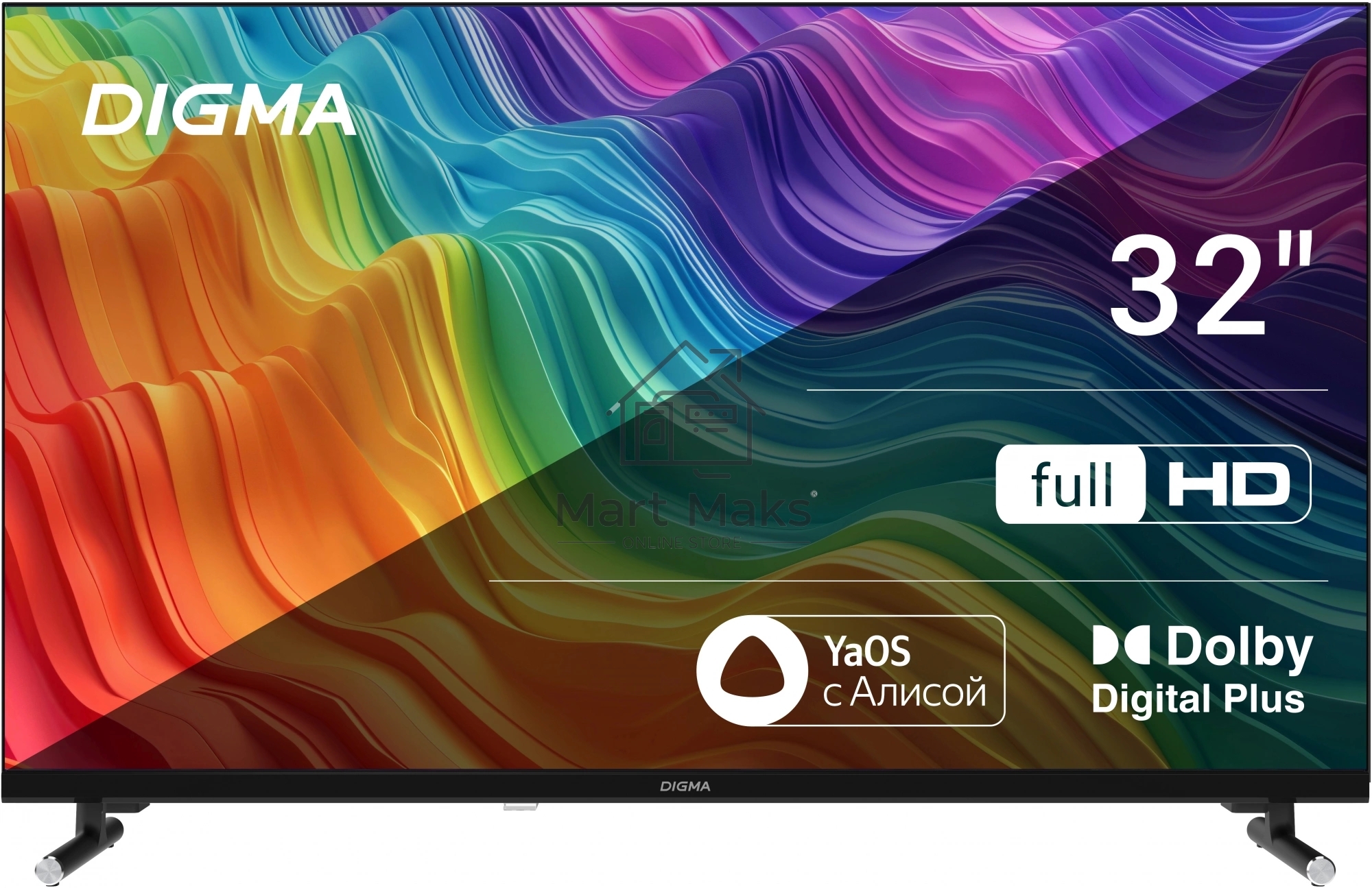 Телевизор Digma 32