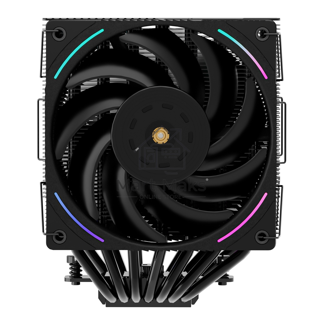 Устройство охлаждения(кулер) Thermalright Phantom Spirit 120 EVO ARGB Soc-AM5/AM4/1151/1200/1700 черный 4-pin 27dB Al+Cu 765gr Ret (PS120-EVO)