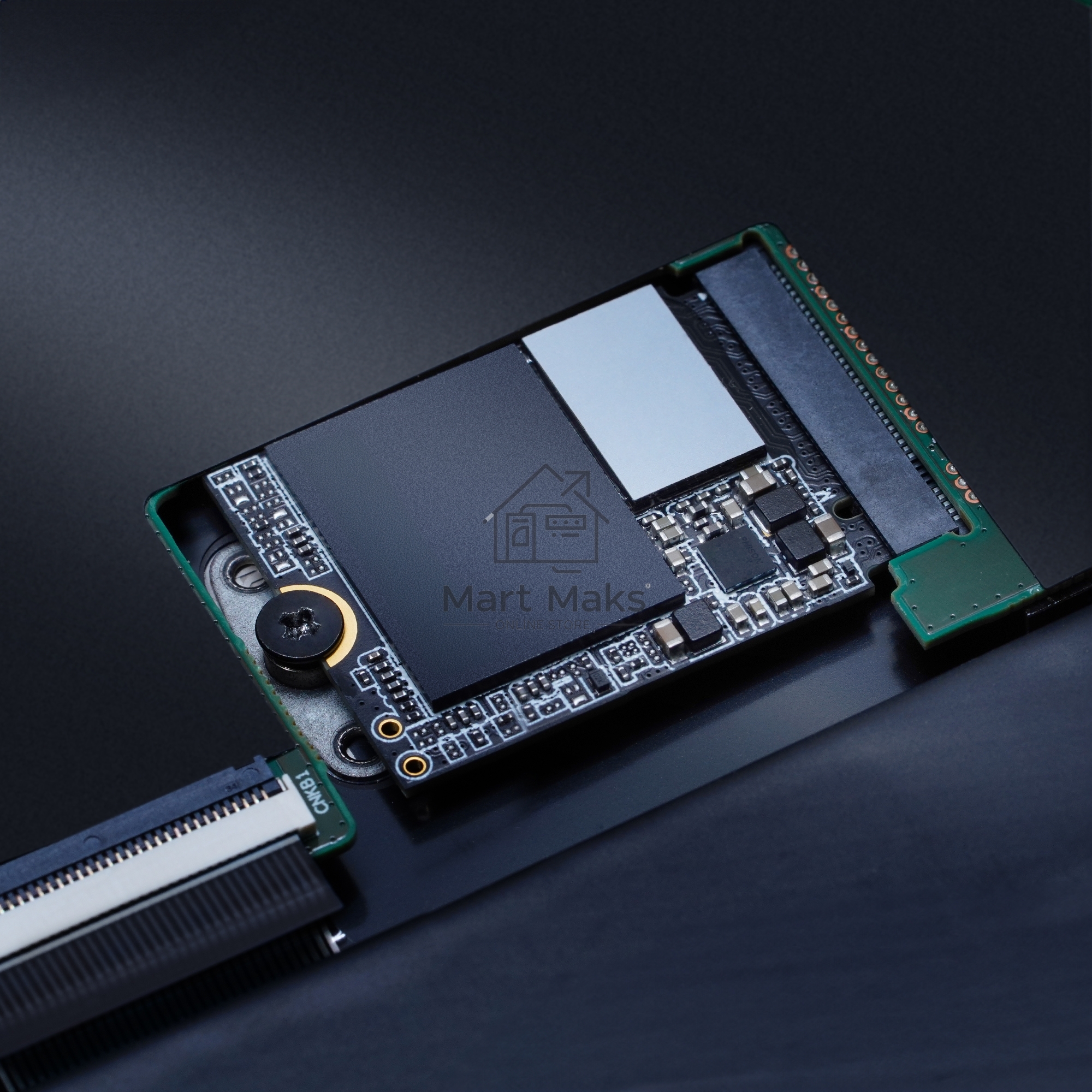 Накопитель SSD ADATA XPG GAMMIX S55, 1Tb, PCIe 4.0 x4, 2230, NVMe, R/W 5000/3700