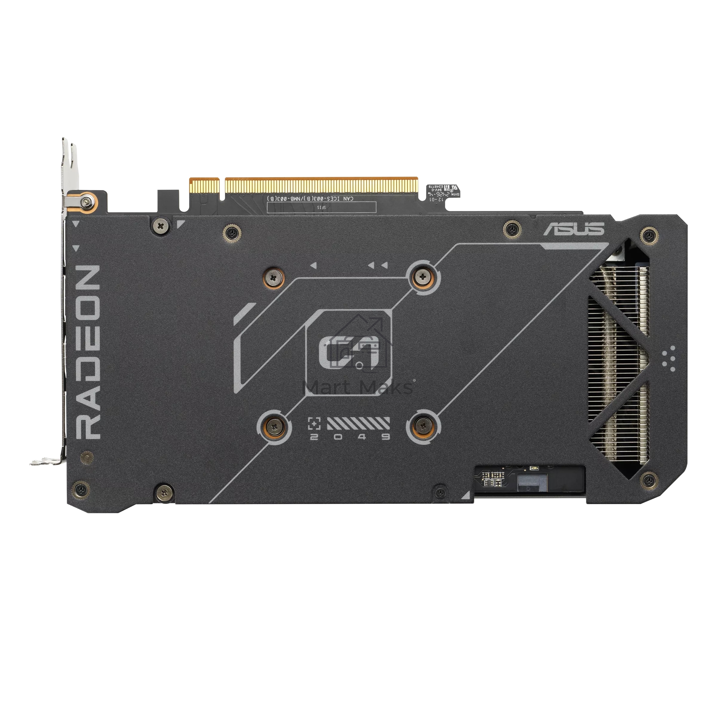 Видеокарта Asus AMD Radeon RX 7600 8Gb PCI-E DUAL-RX7600-O8G-EVO 128bit GDDR6 2280/18000 HDMIx1 DPx3 HDCP Ret