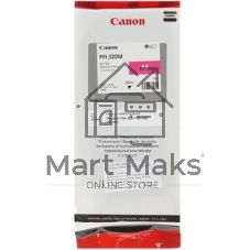 Картридж струйный Canon PFI-320 M 2892C001 пурпурный (300мл) для Canon Canon imagePROGRAF TM-200/205
