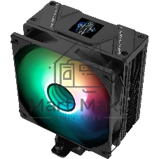 Устройство охлаждения(кулер) Thermalright Assassin Spirit 120 Vision ARGb Soc-AM5/AM4/1200/1700/1851 черный 4-pin 27dB Al+Cu LCD Ret (AS120-VISION-BL-ARGb)