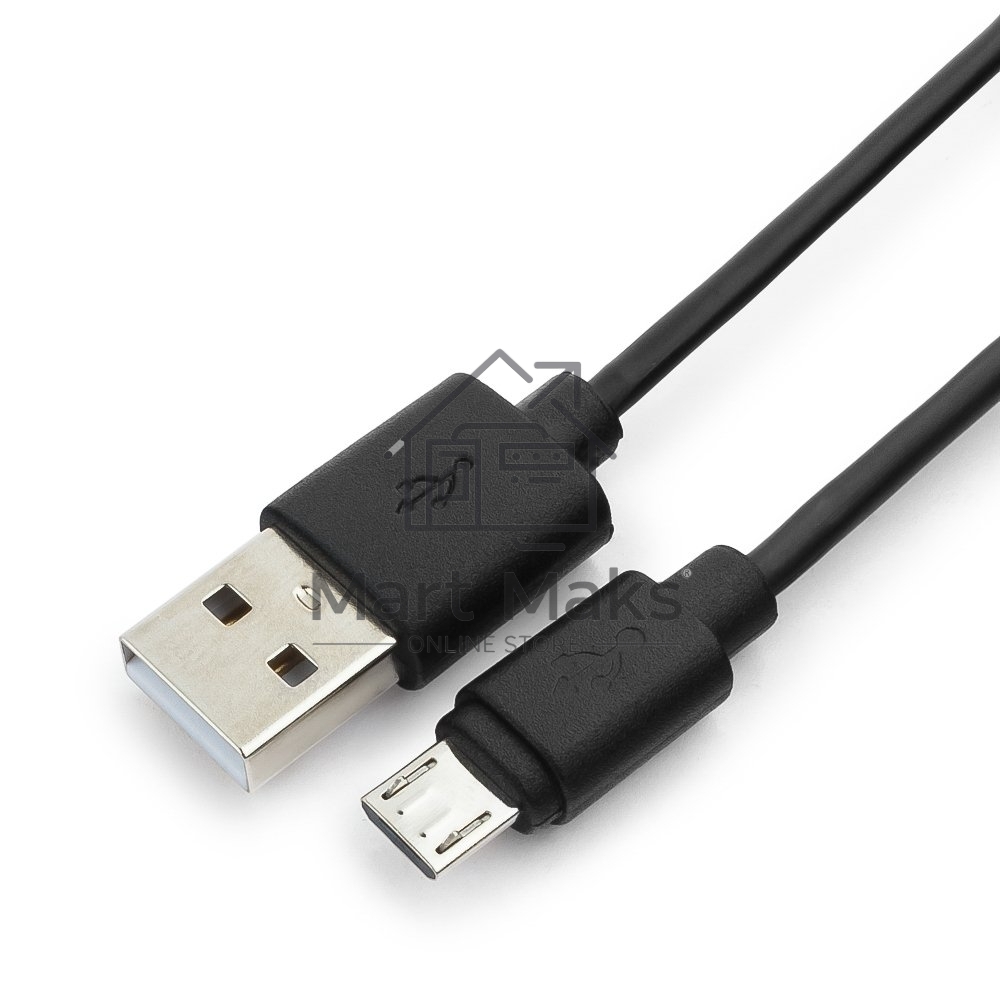 Кабель USB 2.0 Pro Гарнизон GCC-mUSB2-AMBM-0.5M, AM/microBM 5P, 0.5м, пакет