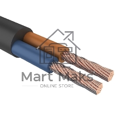 Провод соединительный ПВС 2х0,75 мм² 200 м белый ГОСТ 7399-97