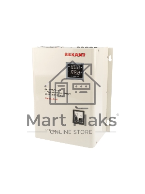 Стабилизатор напряжения настенный АСНN-8000/1-Ц Rexant