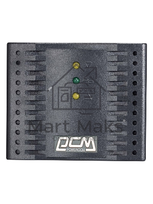 Стабилизатор напряжения Powercom TCA-1200 600Вт 1200ВА черный