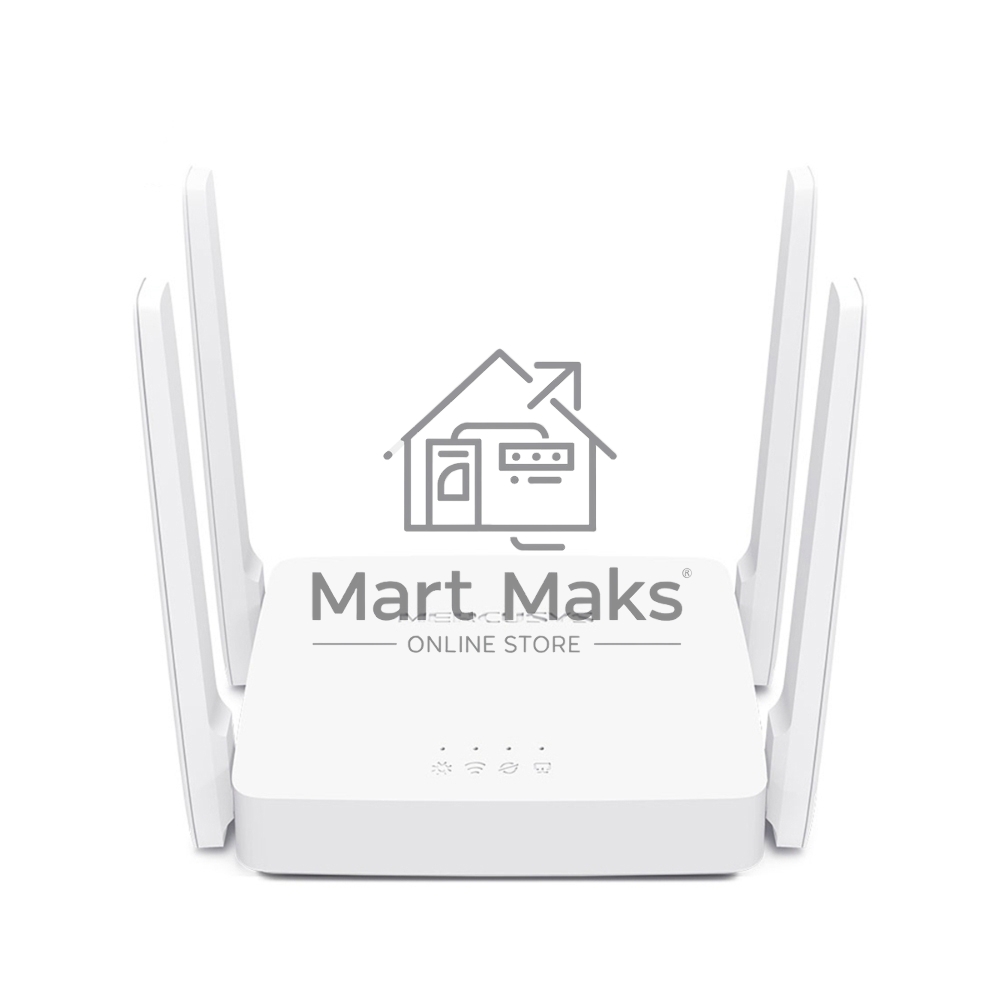 Роутер AC1200 Dual-Band Wi-Fi RouterSPEED: 300 Mbps at 2.4 GHz + 867 Mbps at 5 GHz SPEC: 4× Fixed External Antennas, 2× Gigabit LAN Ports, 1× Gigabit WAN PortFEATURE: Router/Access Point Mode, WPS/Reset Button, IPTV, IPv6, Beamforming, MU-MIMO