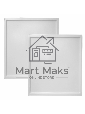 Поддон для пастилы Pullman PL-010203-2 белый 2шт универс. прямоугольный р-р 327х288х6,6мм