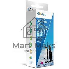 Чернила G&G GG-T6643M пурпурный100мл для Epson L100, L110, L120, L130, L132, L210, L222
