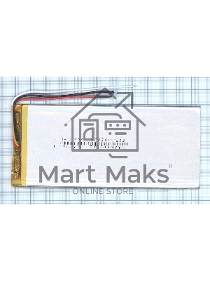 Аккумулятор Li-Pol (батарея) 4x58x125мм 3pin 3.7V/3500mAh