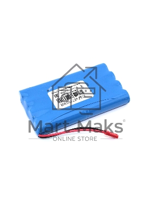 Портативный аккумулятор Ni-Cd 9,6V 1400mAh AA Flatpack разъем JST