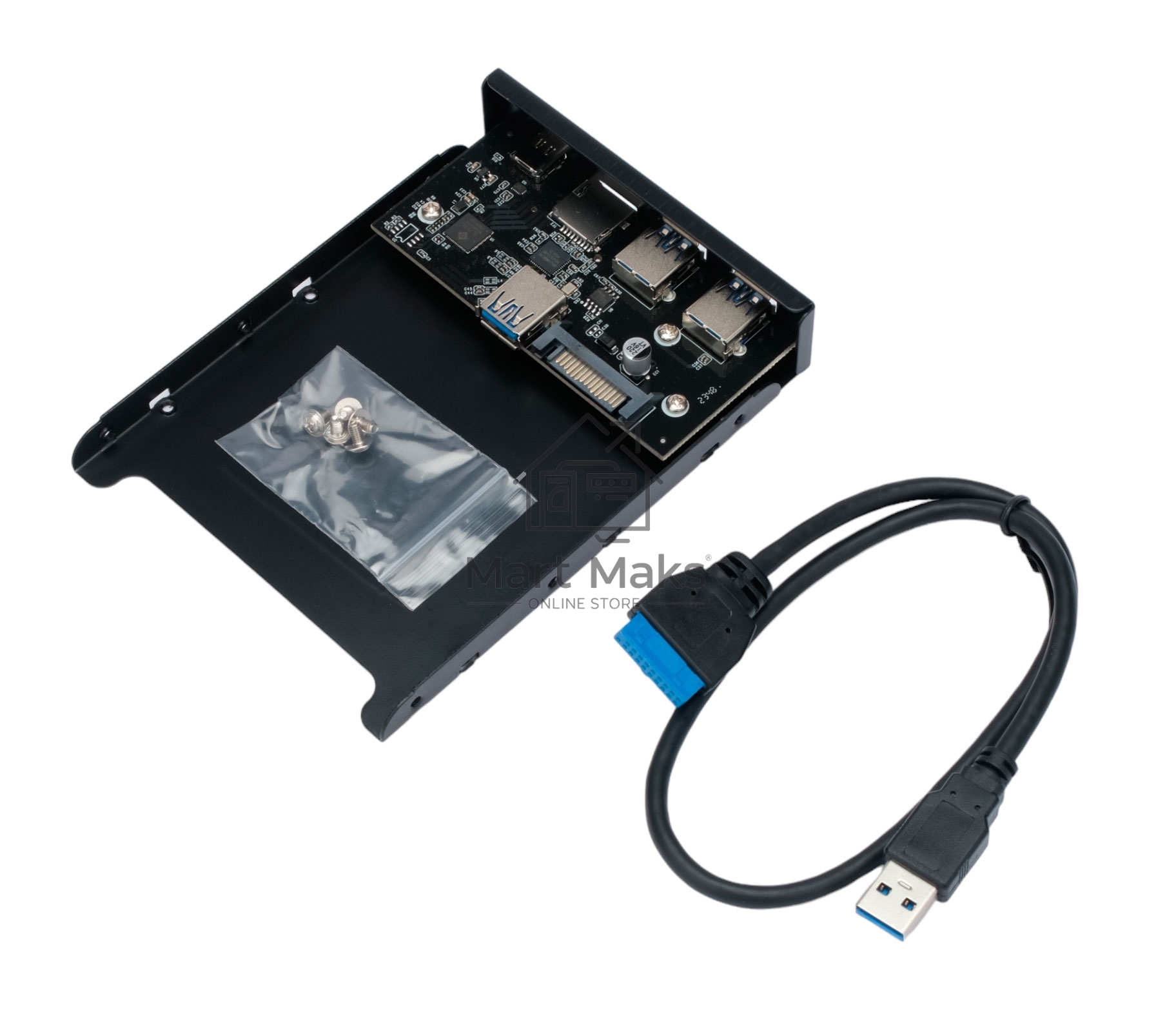 Планка USB 3.0 на переднюю панель 3.5