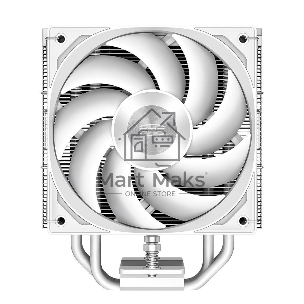 Кулер для процессора PCCooler RZ400 V2 WH белый 120мм алюминий+медь 2000rpm 32db 4-pin 230W 155мм