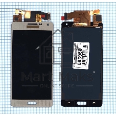 Дисплей для Samsung Galaxy A5 SM-A500F в сборе с тачскрином TFT золотистый