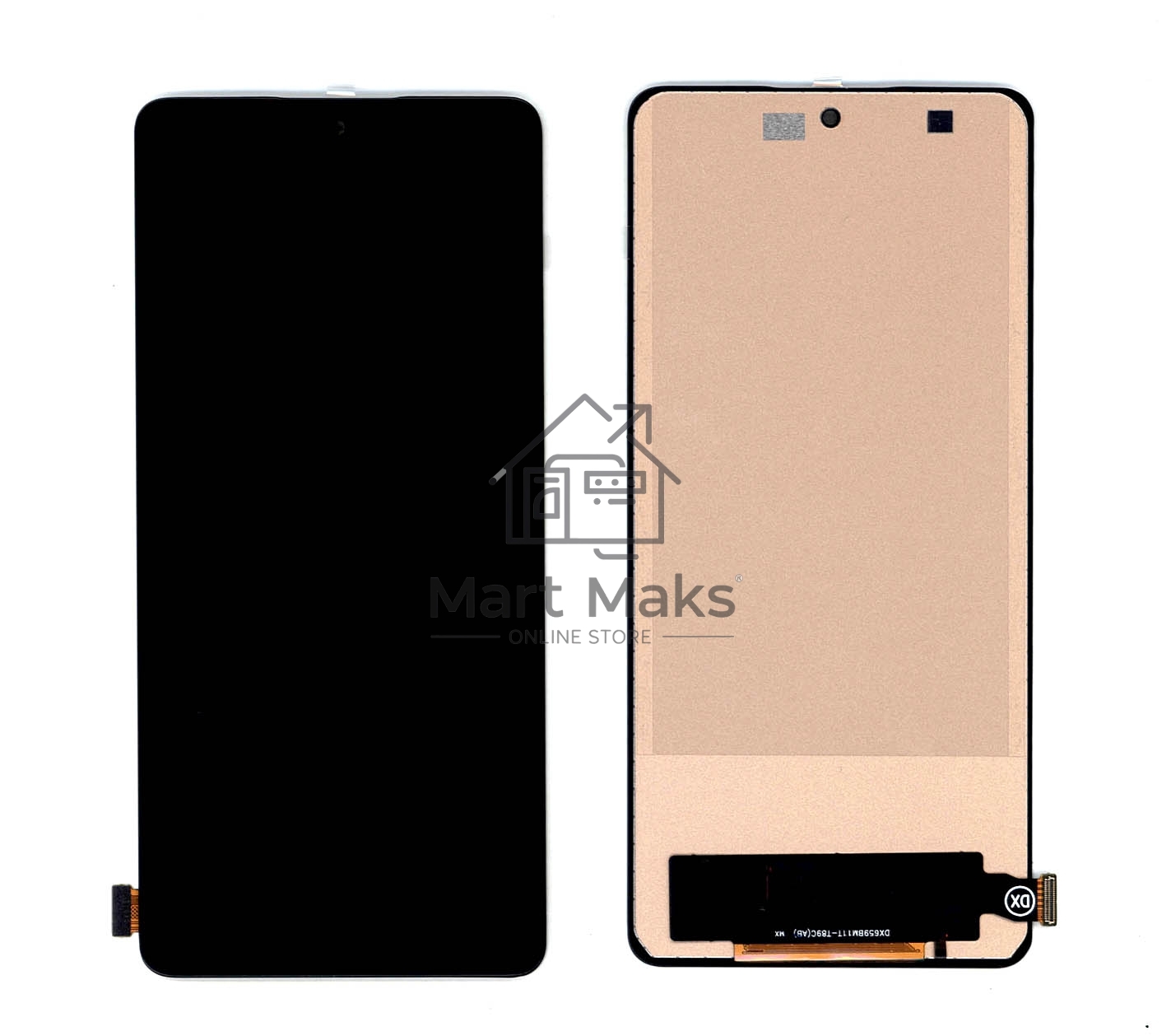 Дисплей для Xiaomi Mi 11T/ Mi 11T Pro в сборе с тачскрином (TFT) черный