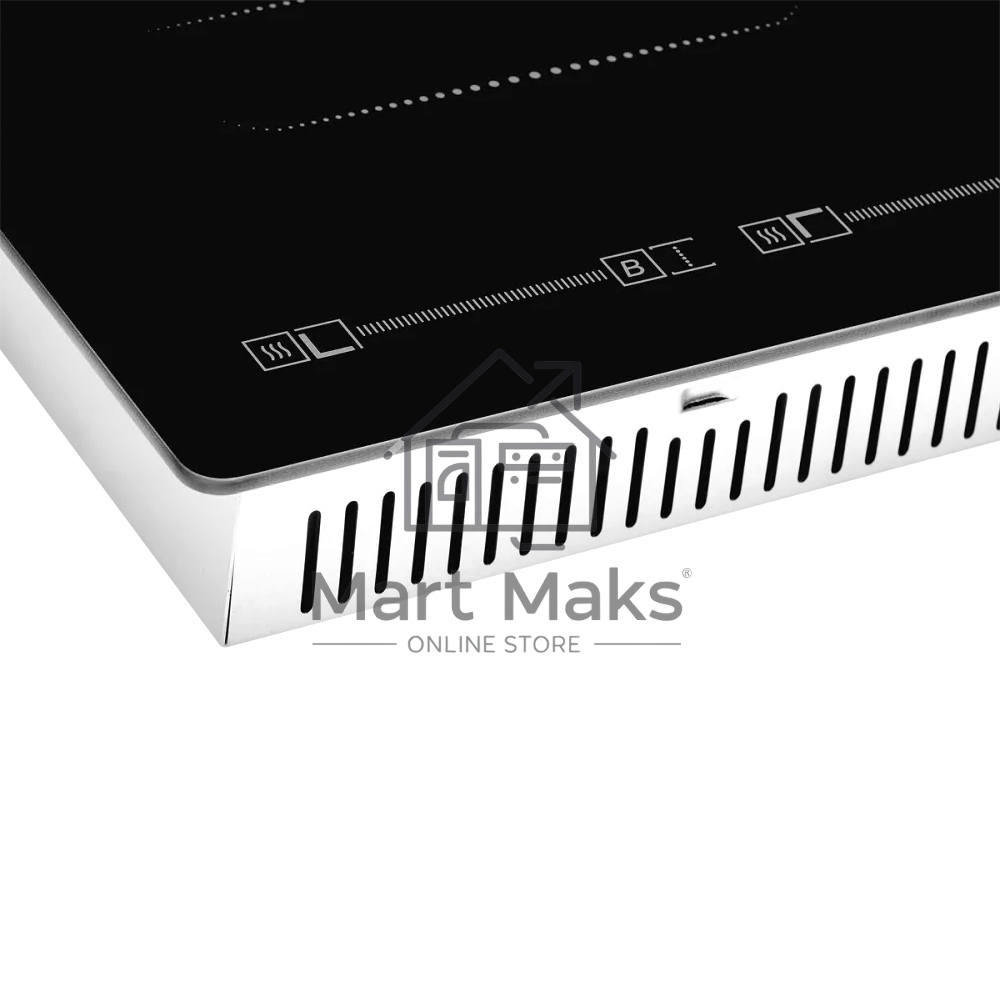 Встраиваемая электрическая панель Kuppersberg ICS 644 60 см, индукция, 4 конфорки, Flexi-zone, черный