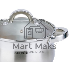 Кастрюля ALBERG AL-2104 6,5 л