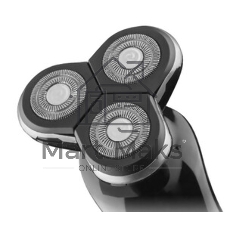 Электробритва Centek CT-2159 (черн/хром) 3 плавающие головки, аккумулятор+работа от сети, Li-Ion600мА·ч