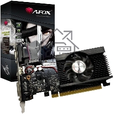 Видеокарта AFOX GeForce GT 710, 1 GB DDR3, 64 bit, HDMI, DVI-D, VGA, GPU 954 MHz