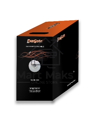 Кабель Exegate EX138965RUS UTP 4 пары кат.5e Exegate CCA Light, 305м pullbox, серый