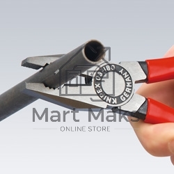 Пассатижи KNIPEX 0302180180мм ручки с двухцветными многокомпонентными чехлами