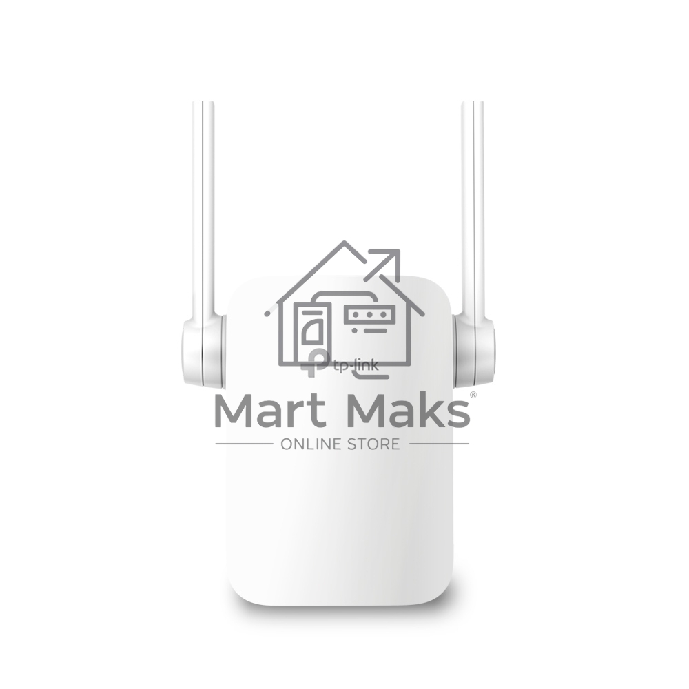 Усилитель TP-Link Wi-Fi AC750 Wi-Fi Range Extender, Wall Plugged,433Mbps at 5GHz + 300Mbps at 2.4GHz, 802.11ac/a/b/g/n, 1 10/100M LAN, WPS button, 2 fixed antennas поставляется без кабеля RJ-45